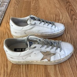 Golden Goose Hi Star sneaker size 39 women’s. Worn twice.